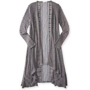 Aeropostale Knit Duster Cardigan